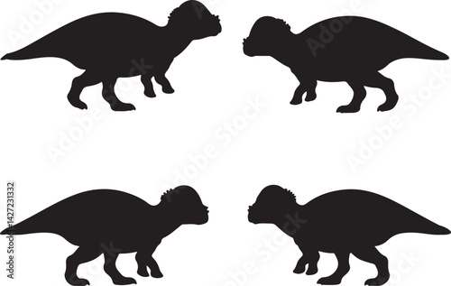 Pachycephalosaurus Silhouette