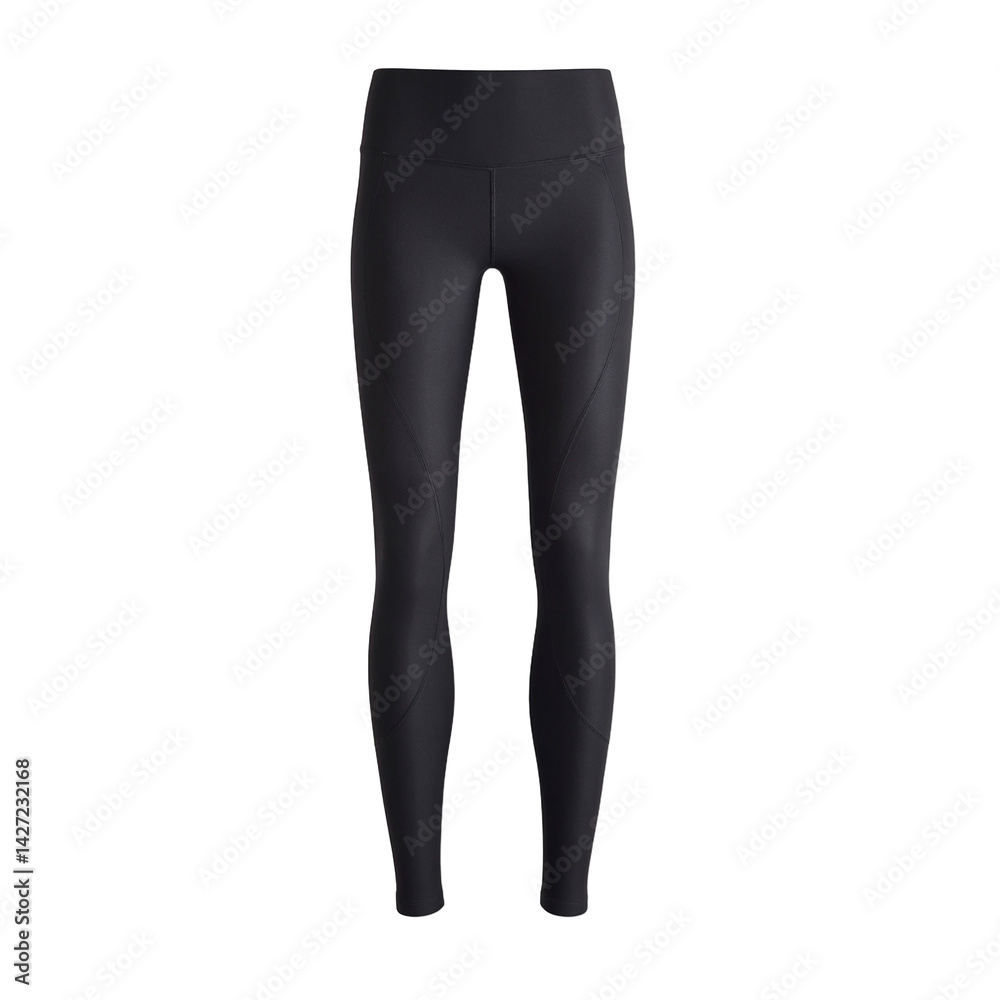 Isolated folded compression sports leggings Isolated folded compression sports leggings
