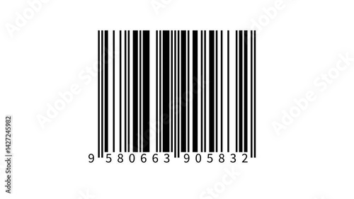 4K Barcode Animation – EAN-13 Scanning for Retail and Inventory