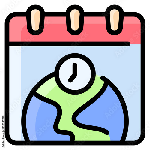 Earth hour Calendar