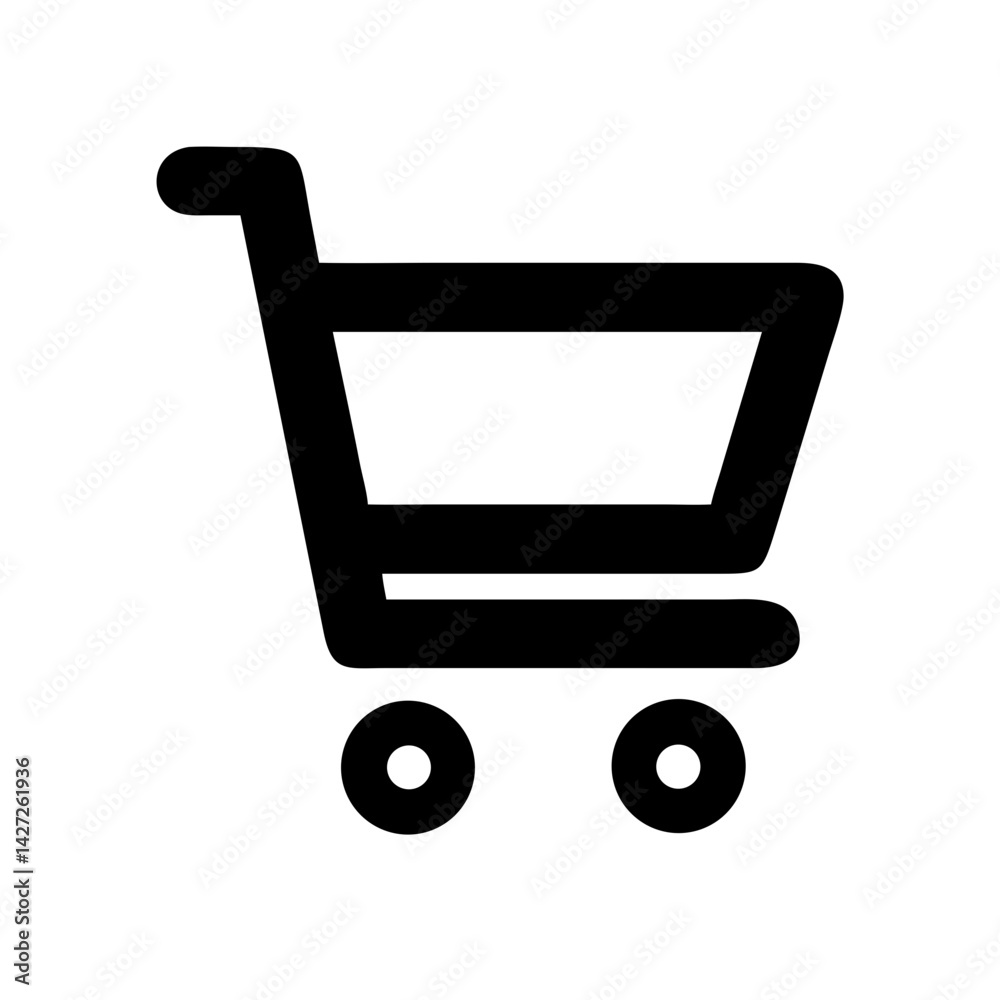 shopping cart vector illustration shopping cart vector illustration