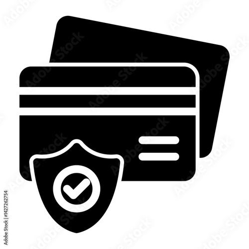 Credit Card Icon # ECommerce Pack # Glyph Style