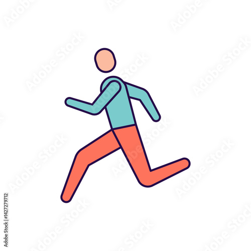 Running people icon