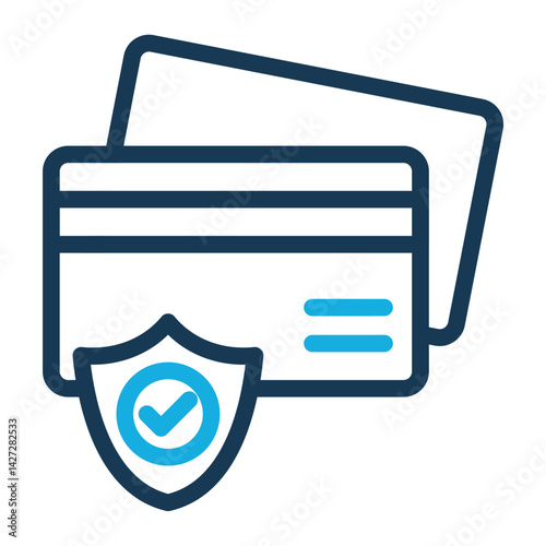 Credit Card Icon # ECommerce Pack # Outline Color Style