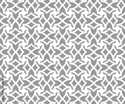 Abstract geometric pattern. Seamless geometric pattern. Geometric circle pattern. Islamic pattern