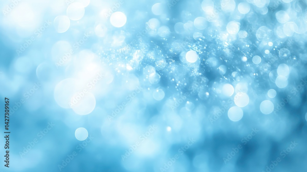 Ethereal blue bokeh with a soft, dreamy glow. Delicate light particles create a magical, atmospheric effect Ethereal blue bokeh with a soft, dreamy glow. Delicate light particles create a magical, atmospheric effect