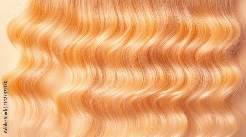 Wavy hair in soft golden tones reflects light beautifully, creating a stunning, beachy summer hairstyle for all occasions