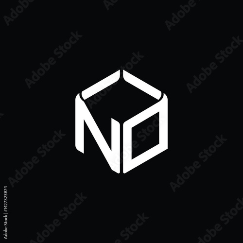 Modern Geometric Tech Logo Design