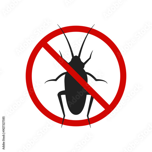 Pest control sign