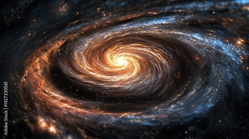 colorful abstract swirl