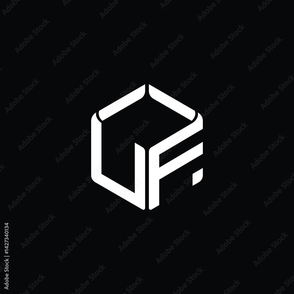 Modern Geometric Tech Logo Design Modern Geometric Tech Logo Design