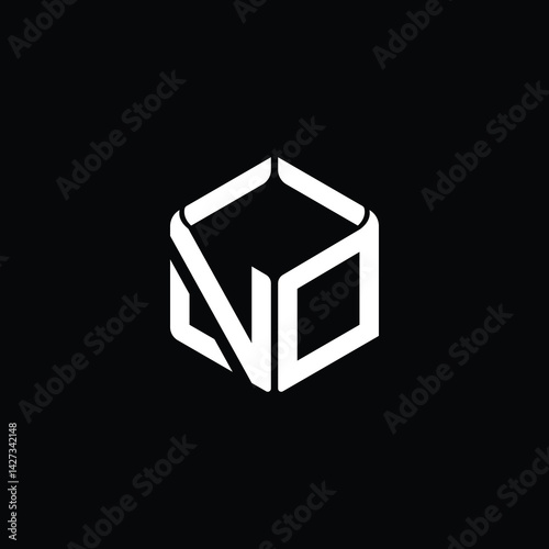 Modern Geometric Tech Logo Design