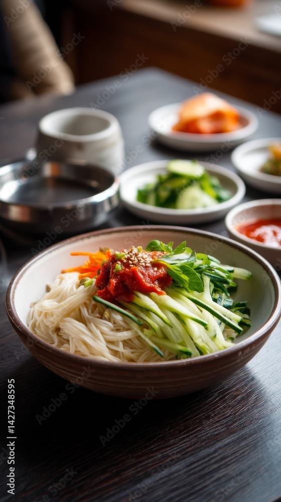 Fresh and Colorful Bibim Guksu for a Refreshing Summer Meal