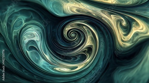 colorful abstract swirl