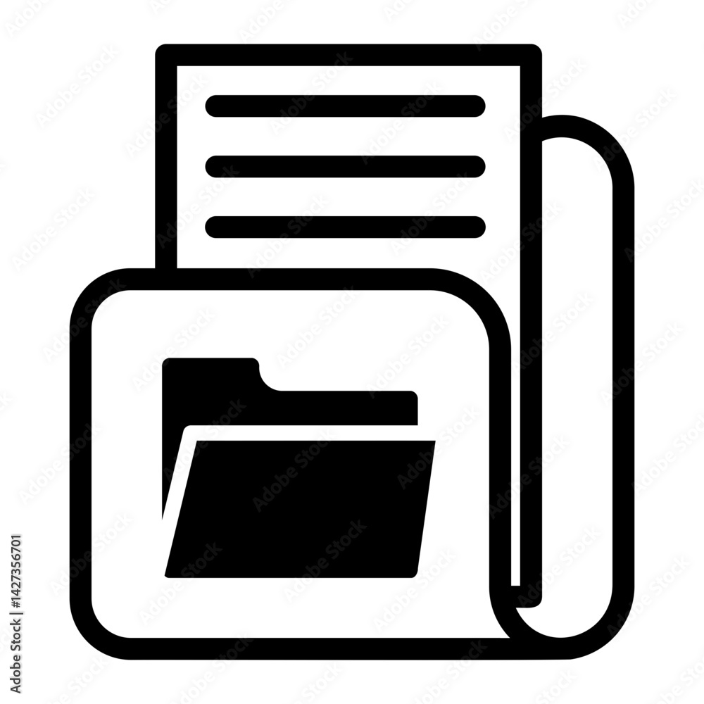 storage Line Icon storage Line Icon