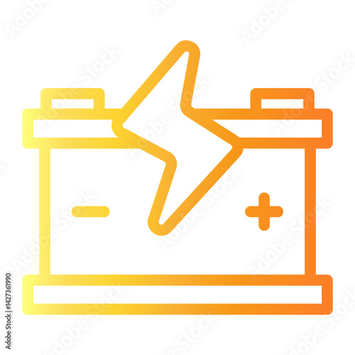 storage Line Gradient Icon