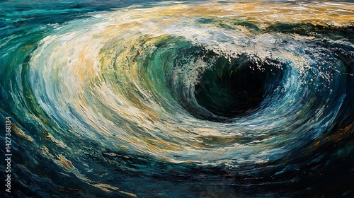 colorful abstract swirl