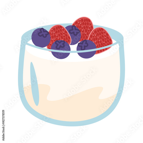 Yogurt with Berries