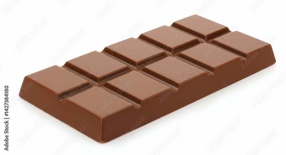 Chocolate bar isolated on white background Chocolate bar isolated on white background
