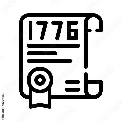 declaration line icon