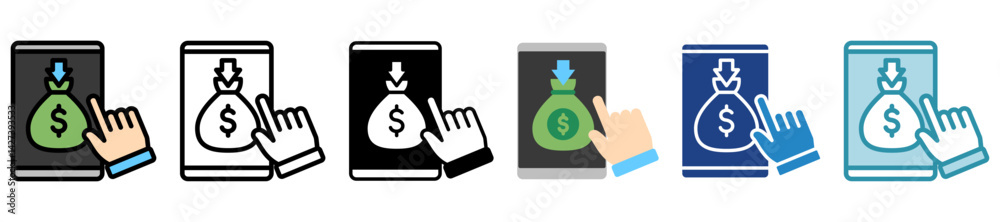 Fund Request multi style, mini illustration icon set. outline, flat, glyph, line color. vector for UI, UX, app and web, digital or print, related to Taxation, finance, audit and more. Fund Request multi style, mini illustration icon set. outline, flat, glyph, line color. vector for UI, UX, app and web, digital or print, related to Taxation, finance, audit and more.