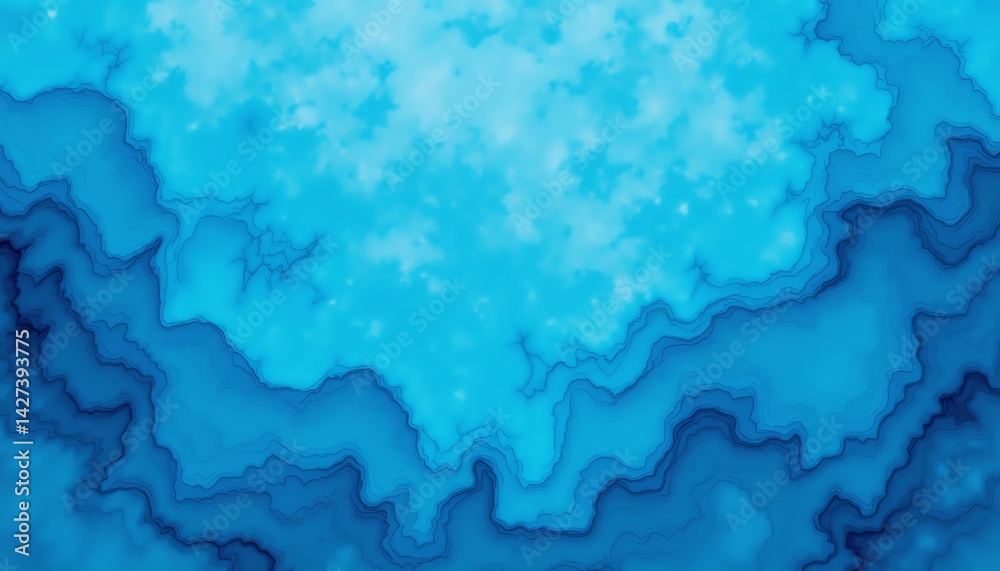 Obraz premium Abstract blue background with gradient design.