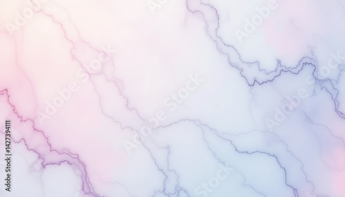Abstract marble texture with gentle pastel tones.