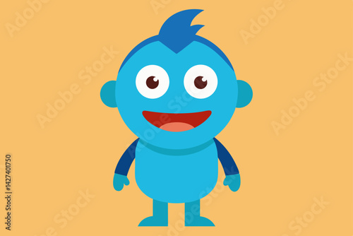 funny cartoon monster