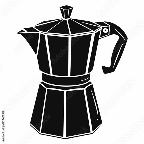 coffee maker isolated on white background