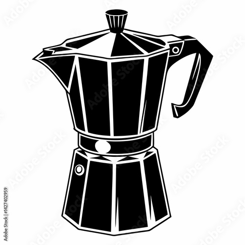 coffee maker vector illustration