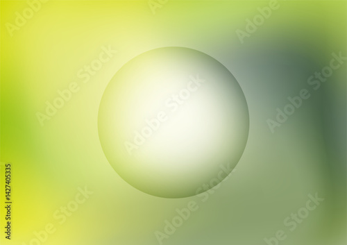 Gradient match green  with natural energy background.
