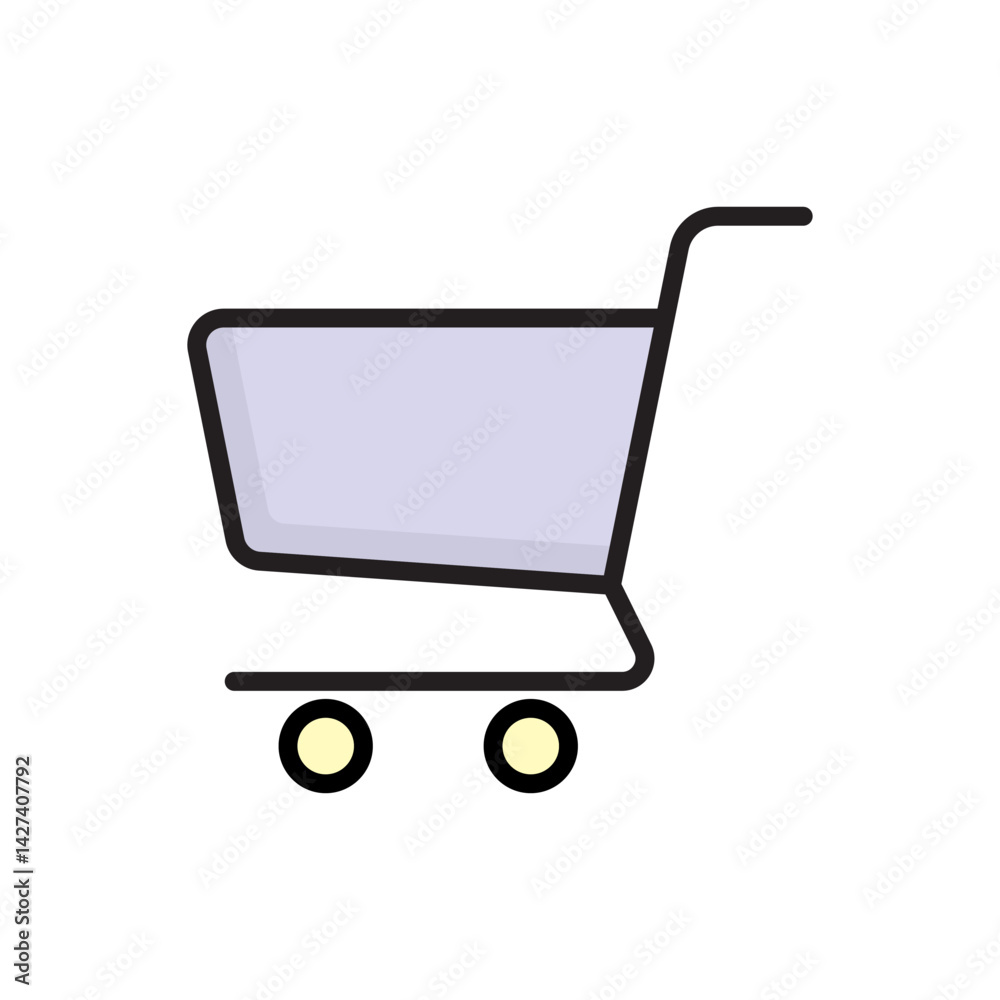 Shopping cart icon vector design templates simple and modern Shopping cart icon vector design templates simple and modern