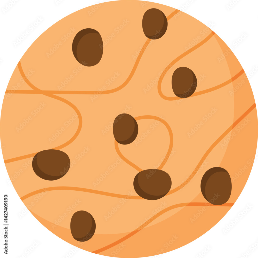 Obraz premium Cookies Crackers Vector