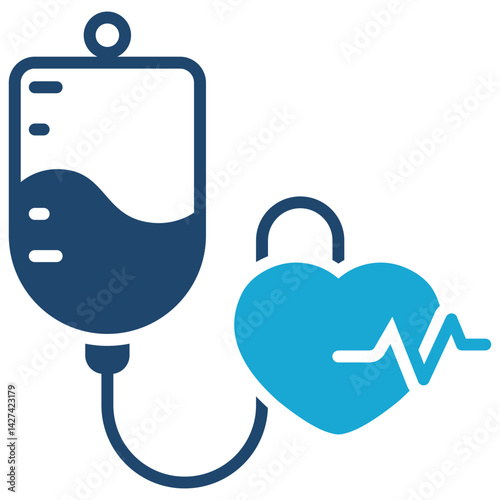 Blood Transfusion Icon