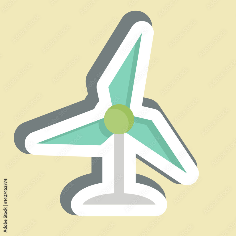Sticker Sustainable Development. related to Development symbol Sticker Sustainable Development. related to Development symbol