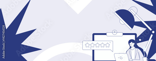 Education and learning people flat vector concept hand drawn illustration
