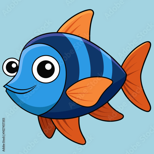 cartoon fish 
