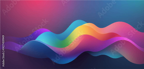 RGB Color full simple blur background