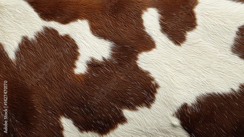 Obraz na płótnie Abstract texture resembling animal fur with varied tones of brown and white. w salonie