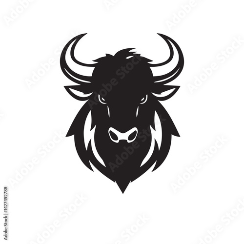 Bull Logo Vector Image Graphic