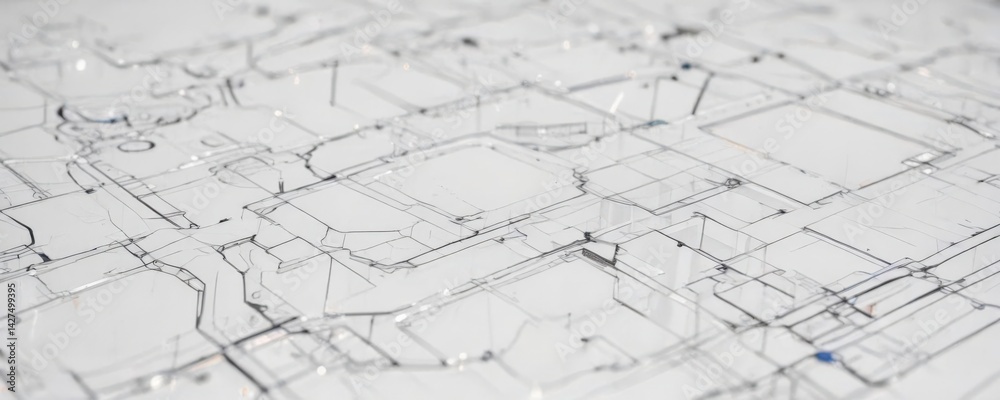 Black outlined shapes on white, blueprint style, white, clean Black outlined shapes on white, blueprint style, white, clean