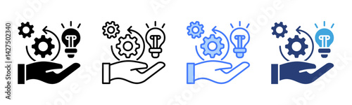 Innovate icon sheet multiple style collection