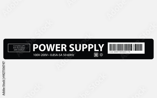 Label pack design. Vector graphic asset for streetwear design. Retro futuristic element in Y2K for apparel, clothing and poster design