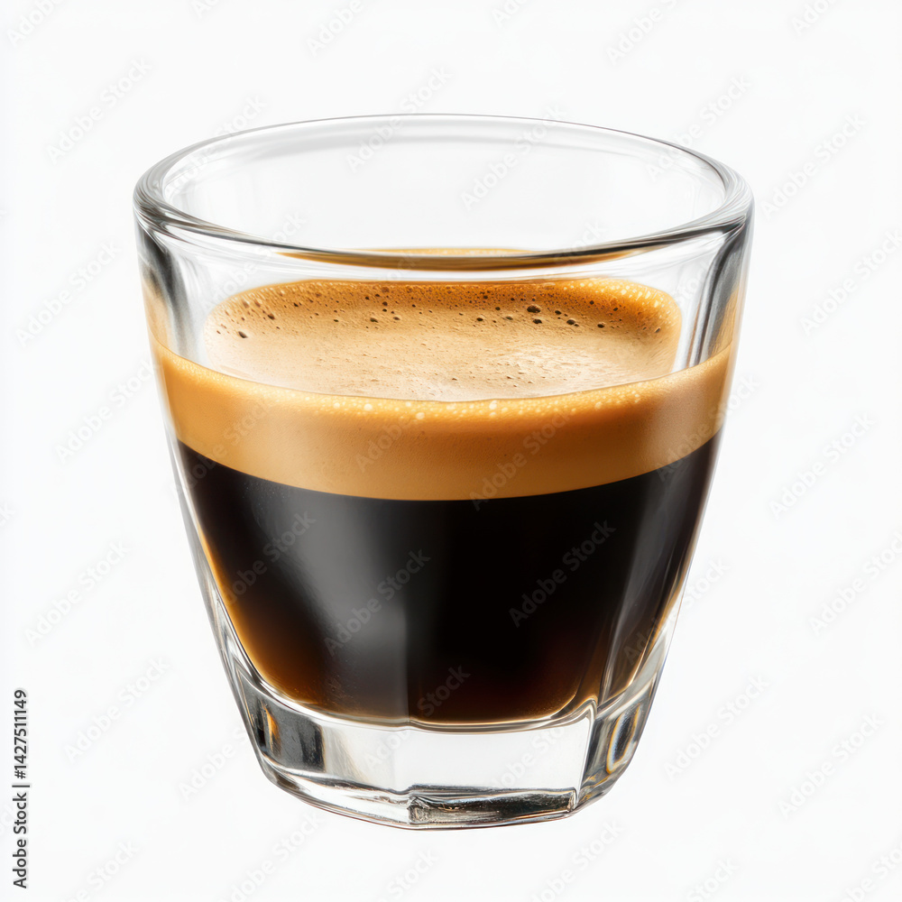 glass of cappuccino glass of cappuccino