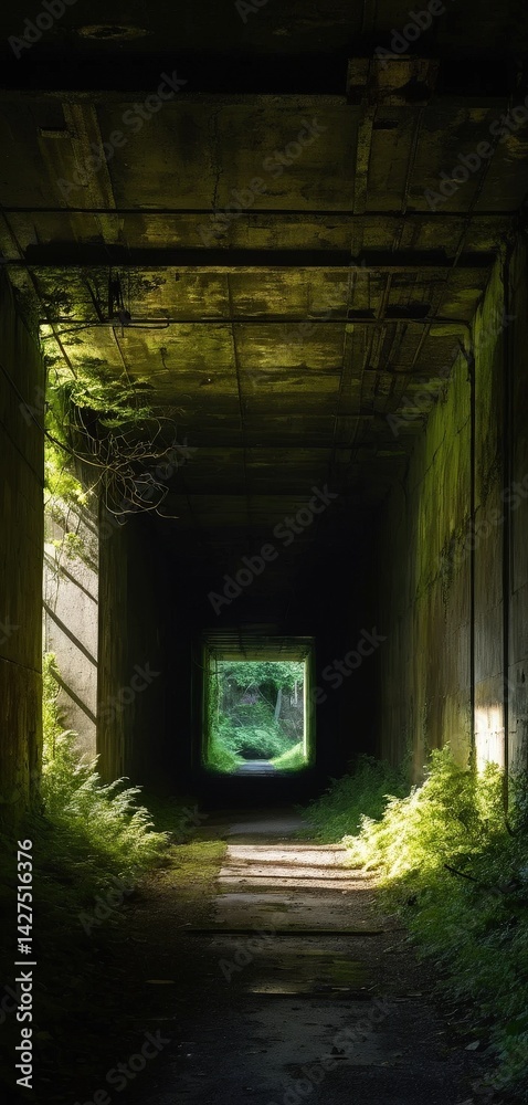 A dimly lit tunnel stretches ahead, with soft, warm light filtering through the far end, illuminating the rough stone walls and creating a sense of depth. A dimly lit tunnel stretches ahead, with soft, warm light filtering through the far end, illuminating the rough stone walls and creating a sense of depth.