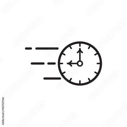 fast time logo icon
