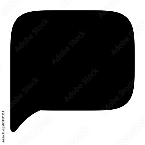 rounded speech bubble