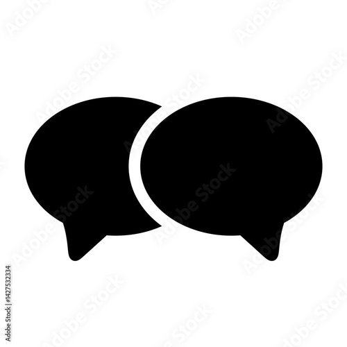 speech bubbles duo