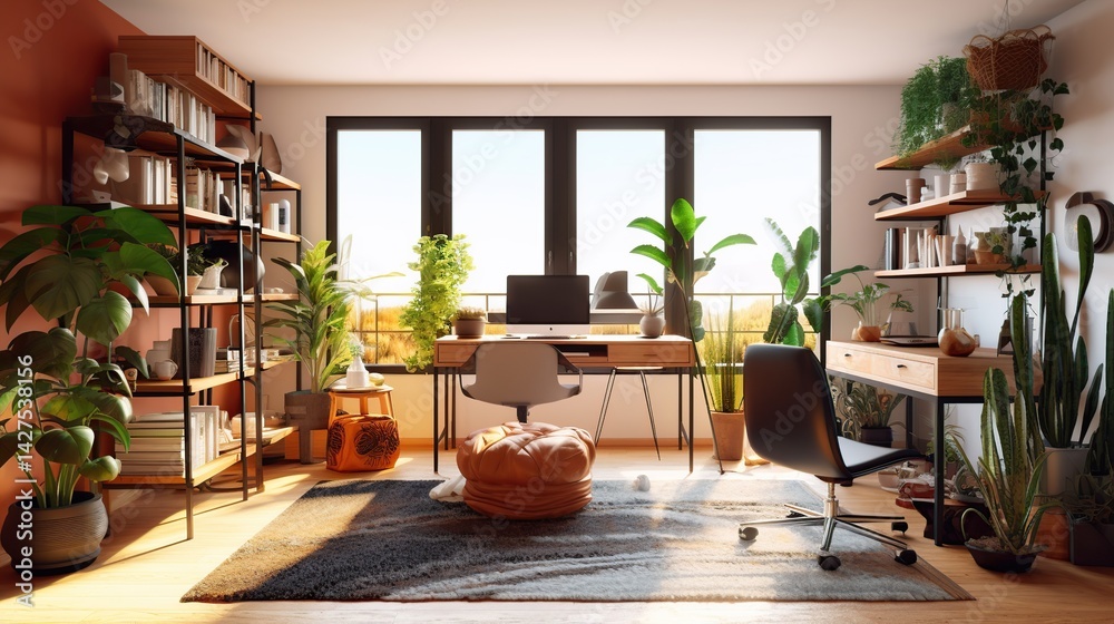 Fototapeta premium modern dining room