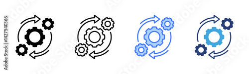 Change icon sheet multiple style collection